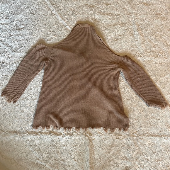 Fashion To Figure Cold Shoulder Sweater - Picture 2 of 4